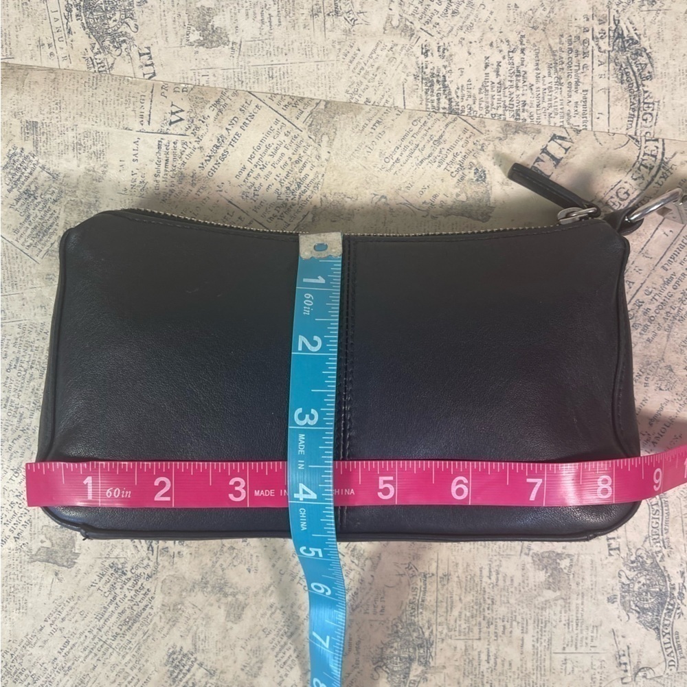 Banana Republic Black Leather Wristlet Bag - Picture 9 of 10